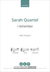 I Remember Quartel Sabar & Piano Sheet Music Songbook