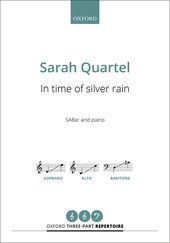 In Time Of Silver Rain Quartel Sabar & Piano Sheet Music Songbook