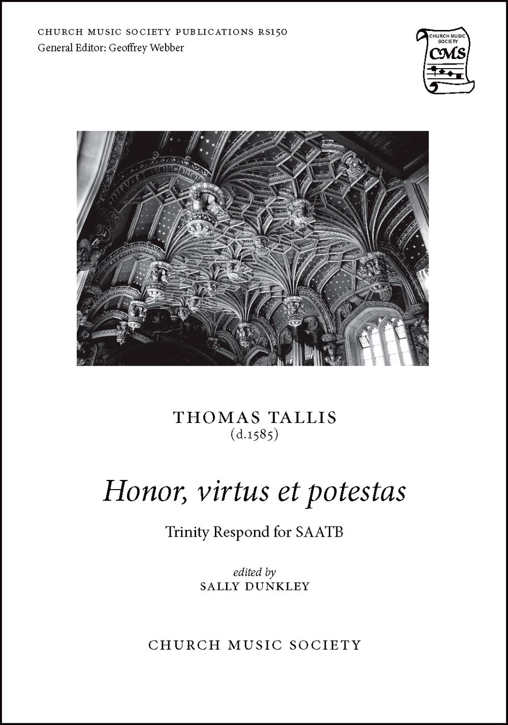 Honor Virtus Et Potestas Tallis Saatb Unaccomp Sheet Music Songbook