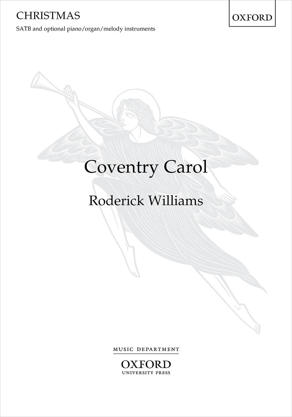 Coventry Carol Williams Satb Sheet Music Songbook