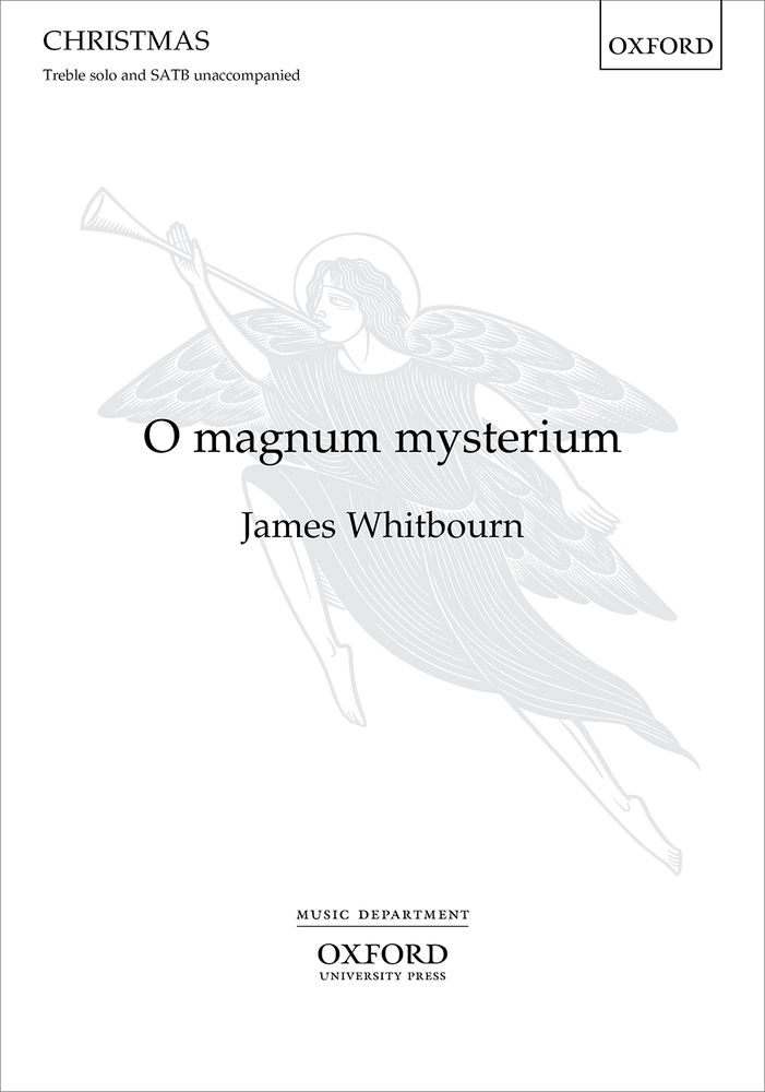 O Magnum Mysterium Whitbourn Treble Solo & Satb Sheet Music Songbook