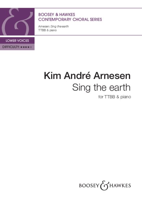 Sing The Earth Arnesen Ttbb & Piano Sheet Music Songbook