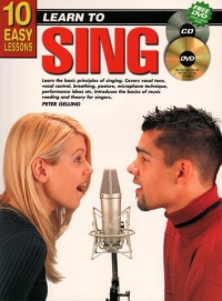 10 Easy Lessons Sing Book + Cd & Dvd Sheet Music Songbook