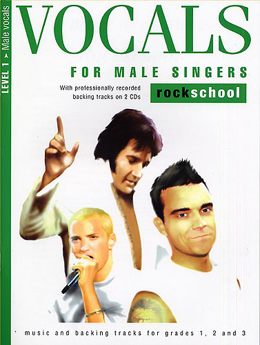 Rockschool Vocals For Male Singers Level 1 Old Sheet Music Songbook