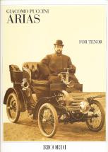 Puccini Arias For Tenor Sheet Music Songbook