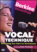 Berklee Vocal Technique Peckham Dvd Sheet Music Songbook