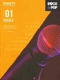 Trinity Rock & Pop 2018 Vocals Grade 1 Sheet Music Songbook