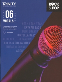 Trinity Rock & Pop 2018 Vocals Grade 6 Female Sheet Music Songbook