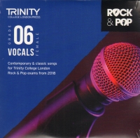Trinity Rock & Pop 2018 Vocals Grade 6 Female Cd Sheet Music Songbook