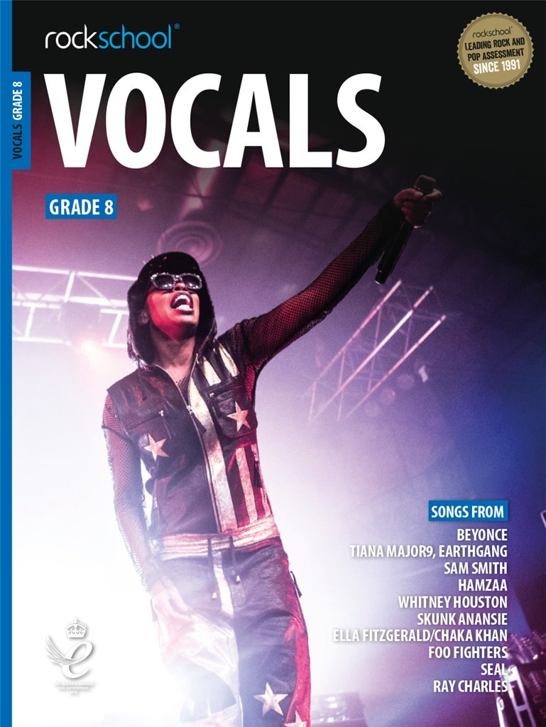 Rockschool Vocals 2021 Grade 8 Sheet Music Songbook