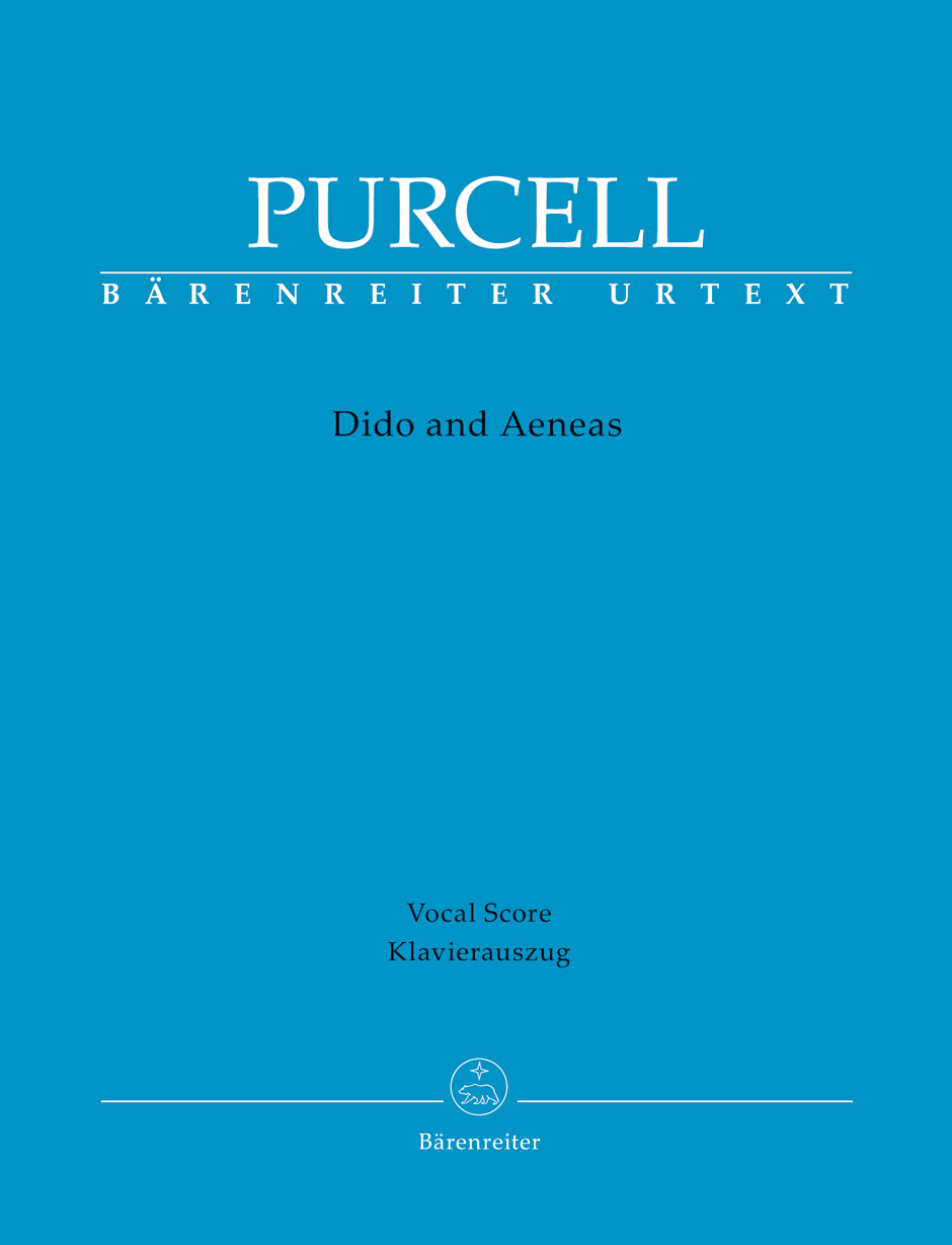 Purcell Dido And Aeneas Vocal Score Sheet Music Songbook