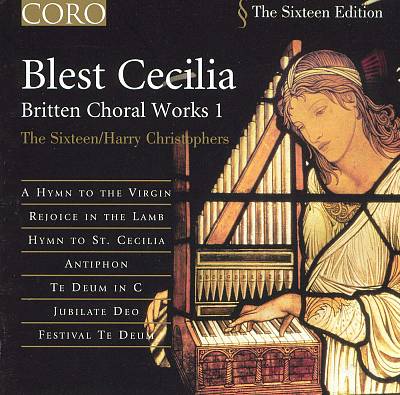 Britten Blest Cecilia Choral Works I Music Cd Sheet Music Songbook
