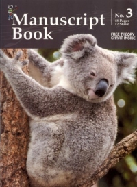 Koala Manuscript No 3 12 Stave 48 Pages Sheet Music Songbook