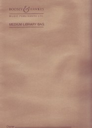 Library Bag Quarto/concert 27x36 Cm Sheet Music Songbook
