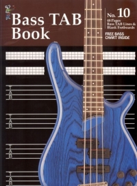 Koala Manuscript No 10 Bass Tab Lines & Blank Fret Sheet Music Songbook