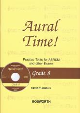 Aural Time Grade 8 Turnbull Book & Cd Revised Sheet Music Songbook