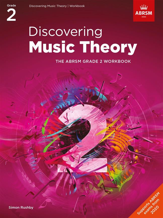 Discovering Music Theory Abrsm Grade 2 Workbook Sheet Music Songbook