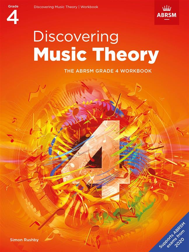 Discovering Music Theory Abrsm Grade 4 Workbook Sheet Music Songbook