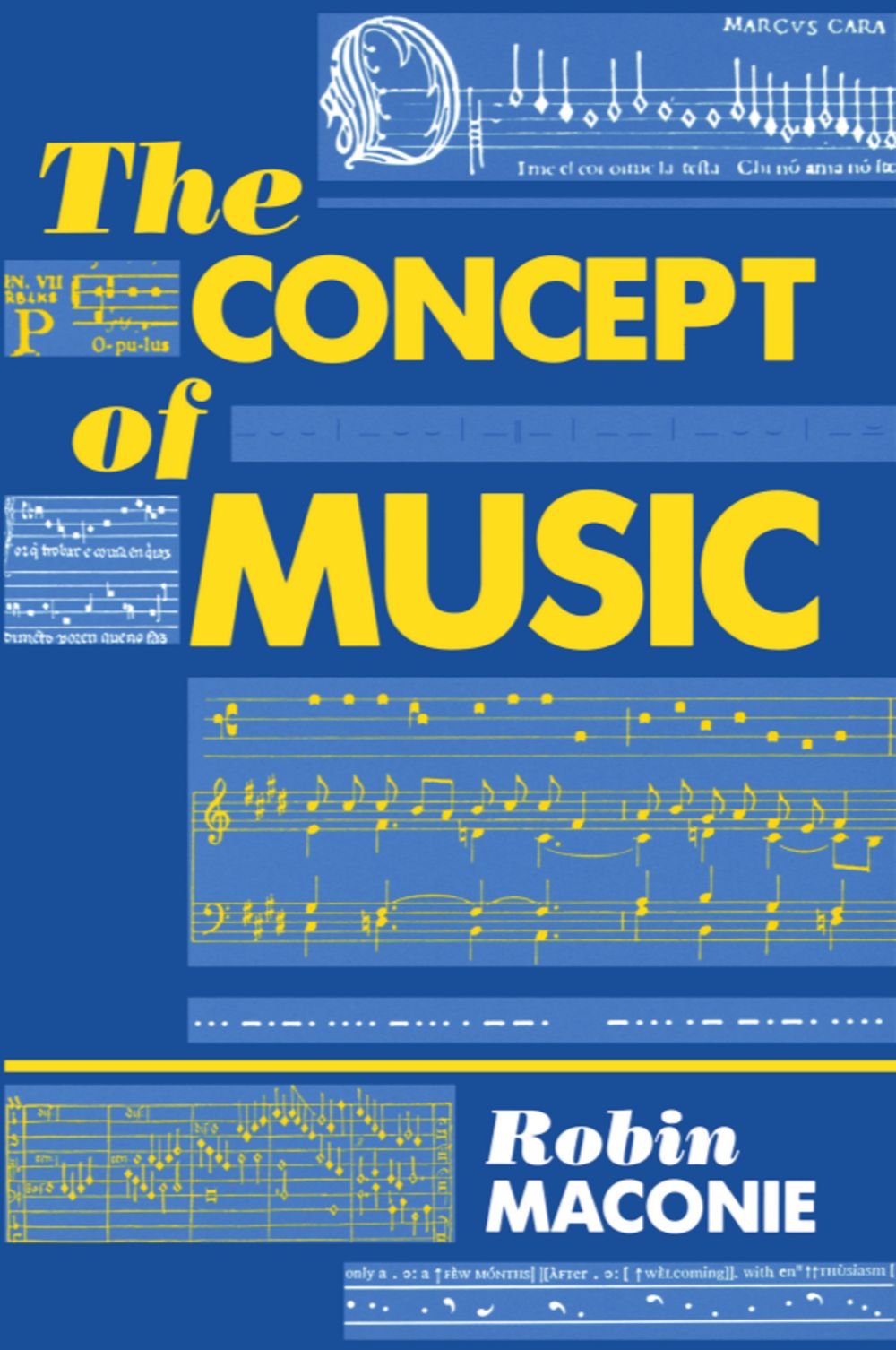 Maconie The Concept Of Music Paperback Sheet Music Songbook