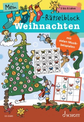 Mein Musik-ratselblock Weihnachten + Audio Sheet Music Songbook