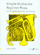 Simple Studies For Beginner Brass Treble Clef Sheet Music Songbook