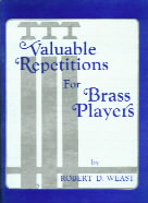 Weast Valuable Repetitions For Brass Players Sheet Music Songbook