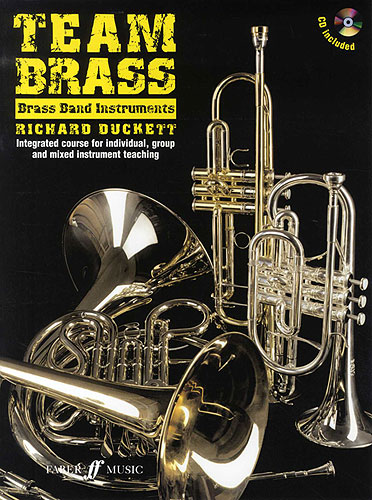 Team Brass Brass Band Instruments Treble Clef/aud Sheet Music Songbook