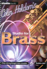 Studio For Brass Bb Treble Clef Book/cd Holdom Sheet Music Songbook