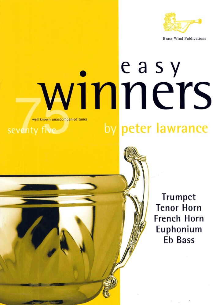 Easy Winners Lawrance Treble Brass Sheet Music Songbook