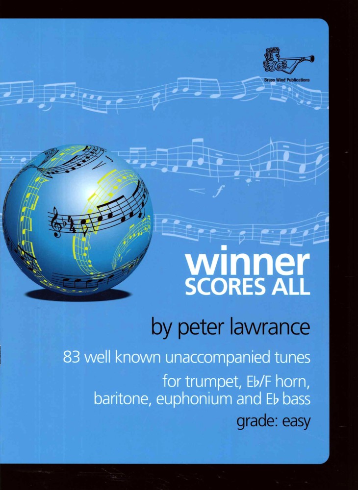 Winner Scores All Lawrance Treble Brass Sheet Music Songbook