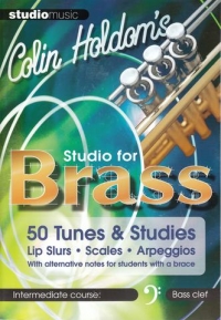 Studio For Brass Intermediate Course Bass Clef Ed Sheet Music Songbook