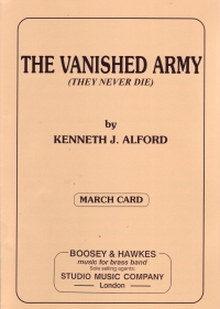 Alford Vanished Army Brass Band Set Sheet Music Songbook