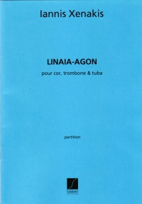 Xenakis Linaia-agon: Jeu Musical Brass Trio Sheet Music Songbook