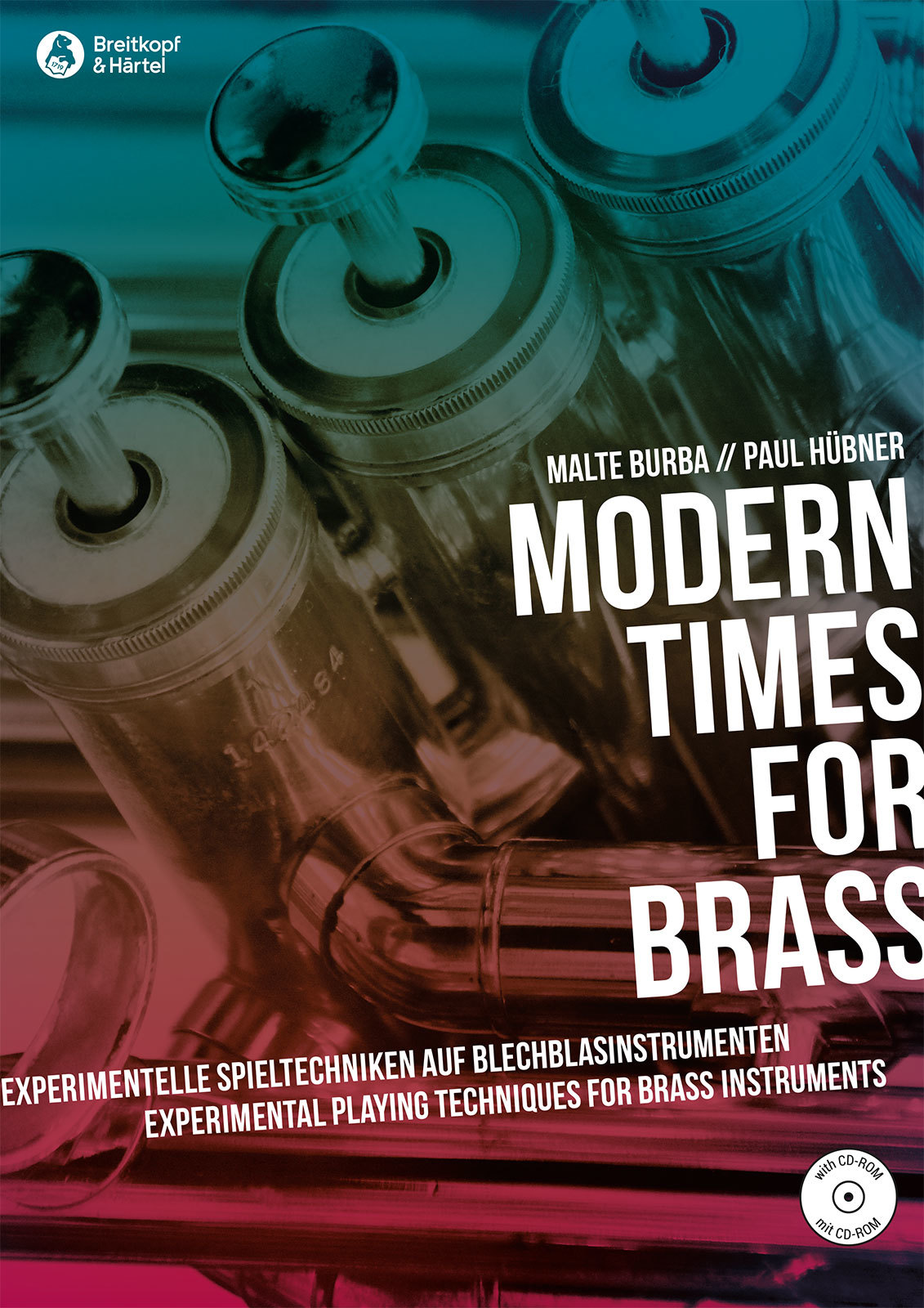 Burba/hubner Modern Times For Brass Book & Cd Sheet Music Songbook