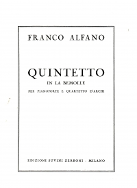 Alfano Quintetto Strings & Piano Sheet Music Songbook