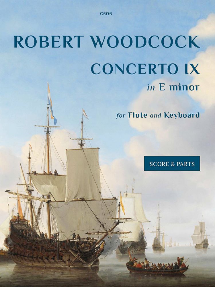 Woodcock Concerto Ix E Minor Score & Parts Sheet Music Songbook