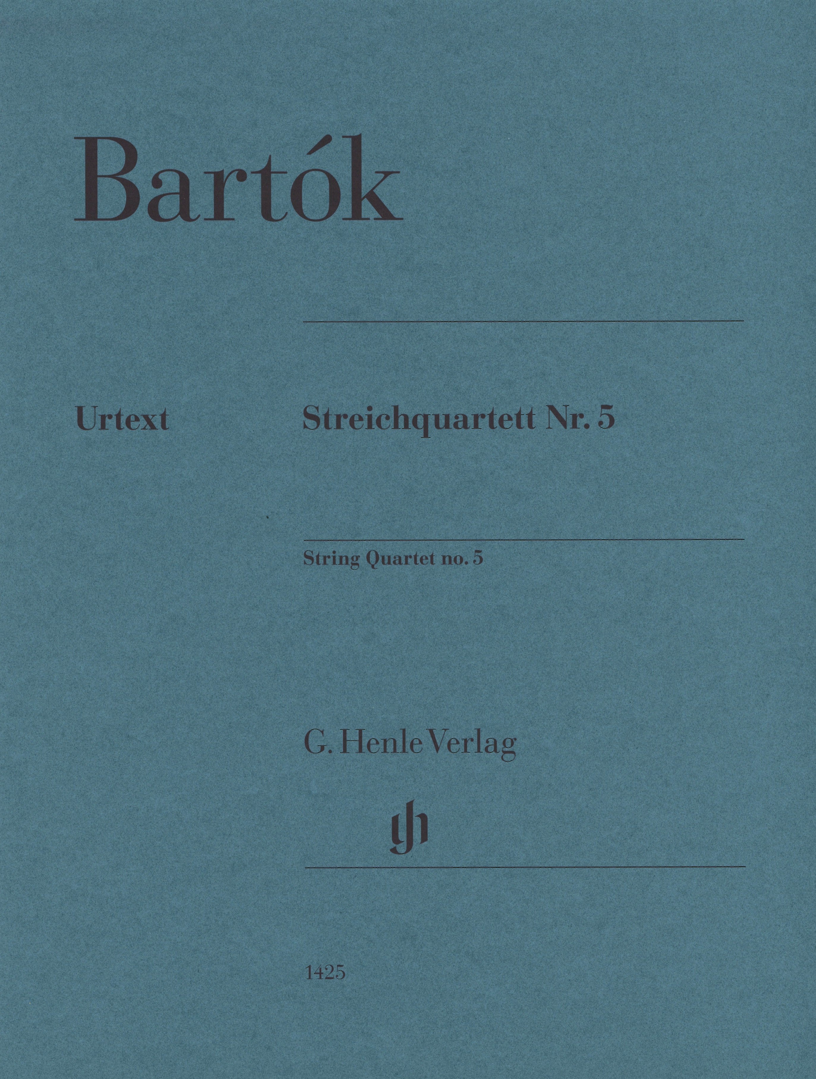 Bartok String Quartet No 5 Set Of Parts Sheet Music Songbook