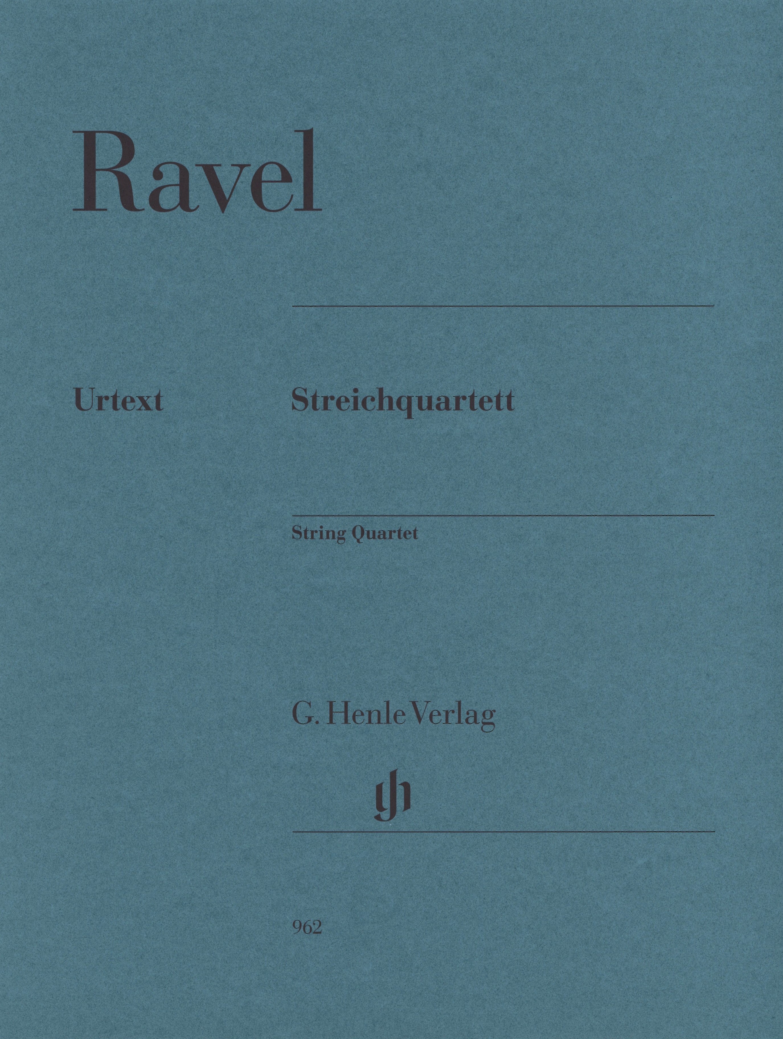 Ravel String Quartet Set Of Parts Sheet Music Songbook