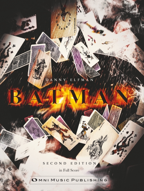 Elfman Batman 2nd Edition Orchestral Score Sheet Music Songbook