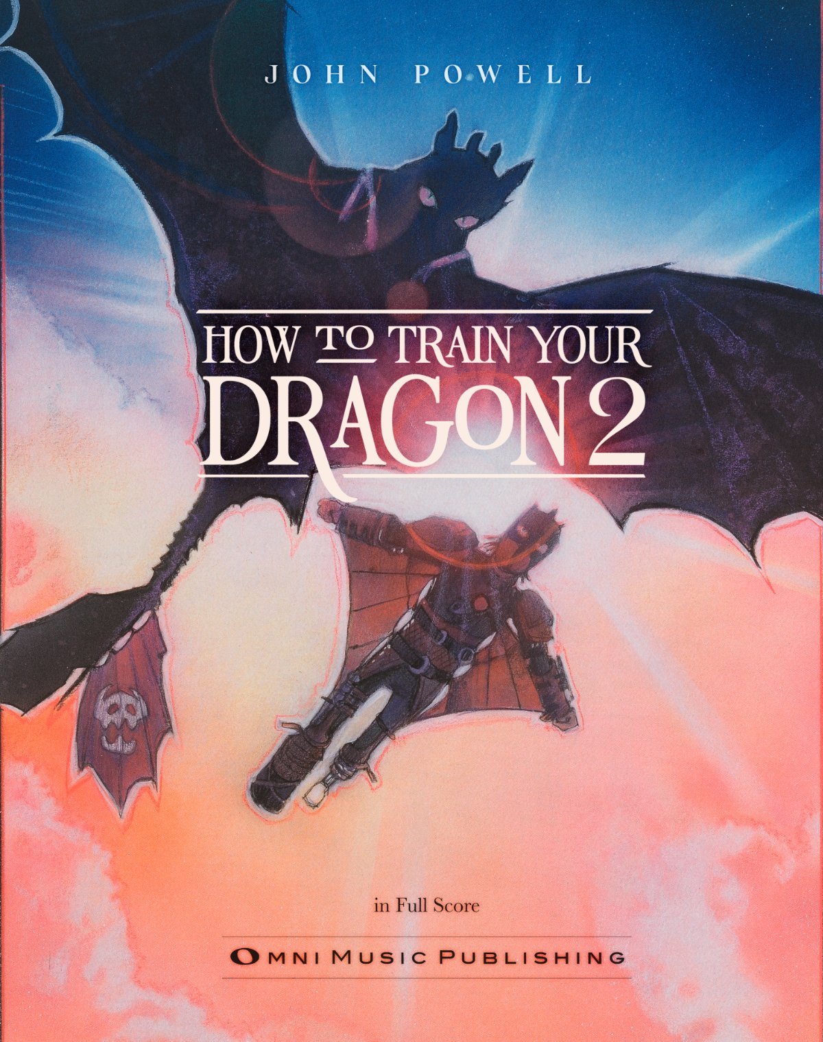 Powell How To Train Your Dragon 2 Full Score Sheet Music Songbook