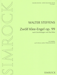 Steffens Zwolf Klee-engel Op99 Pan Pipe Sheet Music Songbook