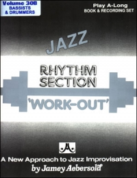 Aebersold 030b Rhythm Sect Workout Bass/dr Book/cd Sheet Music Songbook