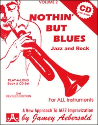 Aebersold 002 Nothin But Blues Book/cd Sheet Music Songbook