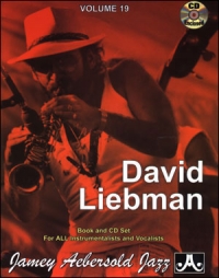Aebersold 019 David Liebman Book/cd Sheet Music Songbook