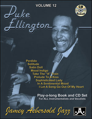 Aebersold 012 Duke Ellington Book/cd Sheet Music Songbook