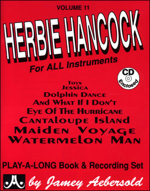 Aebersold 011 Herbie Hancock Book/cd Sheet Music Songbook