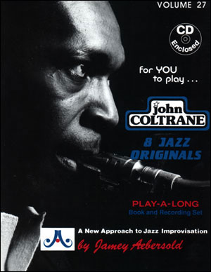 Aebersold 027 John Coltrane Book/cd Sheet Music Songbook