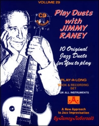 Aebersold 029 Jimmy Raney Duets Book/cd Sheet Music Songbook