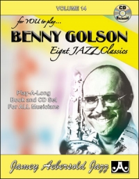 Aebersold 014 Benny Golson Book/cd Sheet Music Songbook