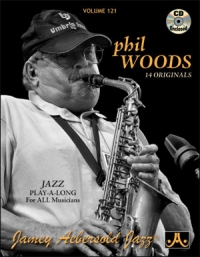Aebersold 121 Phil Woods Book/cd Sheet Music Songbook